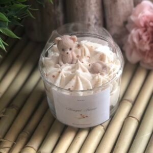 Bougie nougat blanc