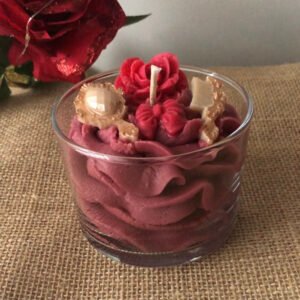 Bougie inspiration la belle et la bête