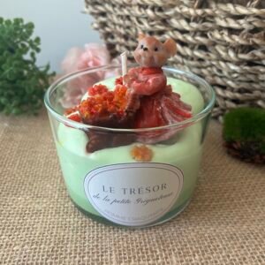 Bougie de collection-Le trésor de la petite Grignoteuse